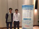 徐俊刚教授与王国路同学参加2015年CCF高性能计算学术年会